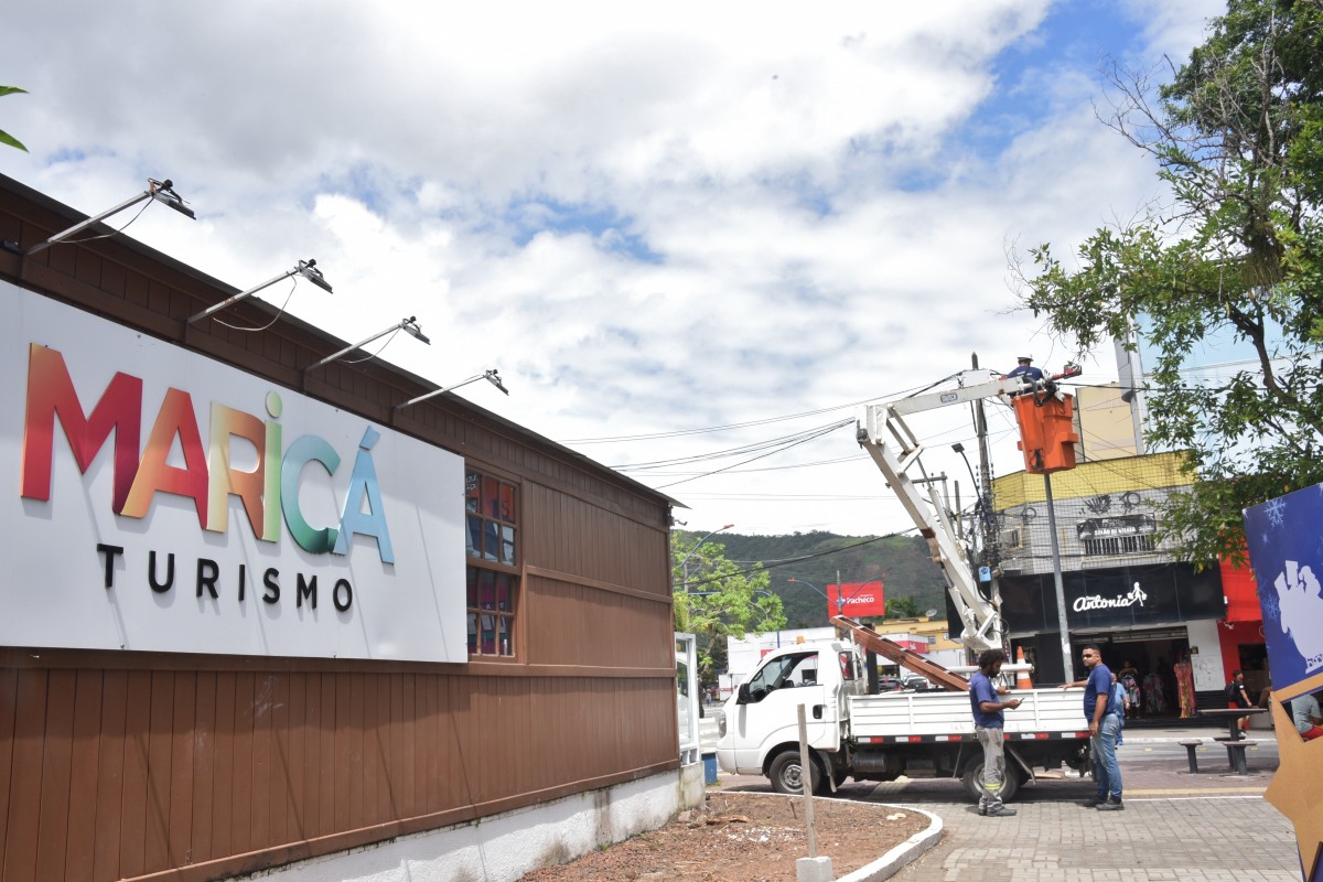 Praça do Turismo em Maricá passa por obras RC24H