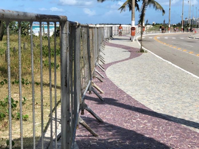 Praias em Cabo Frio estão proibidas desde a semana passada; decreto será renovado pela Prefeitura | Foto: João Victor Silva/arquivo pessoal