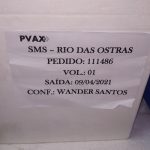 Rio das Ostras recebeu mais 2490 doses contra a Covid