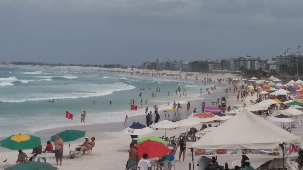 Frente fria vai embora e a previsão é de calor neste fim de semana em Cabo  Frio