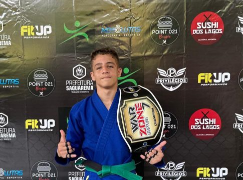 Lutador catarinense vence mundial de Jiu-jitsu na Califórnia