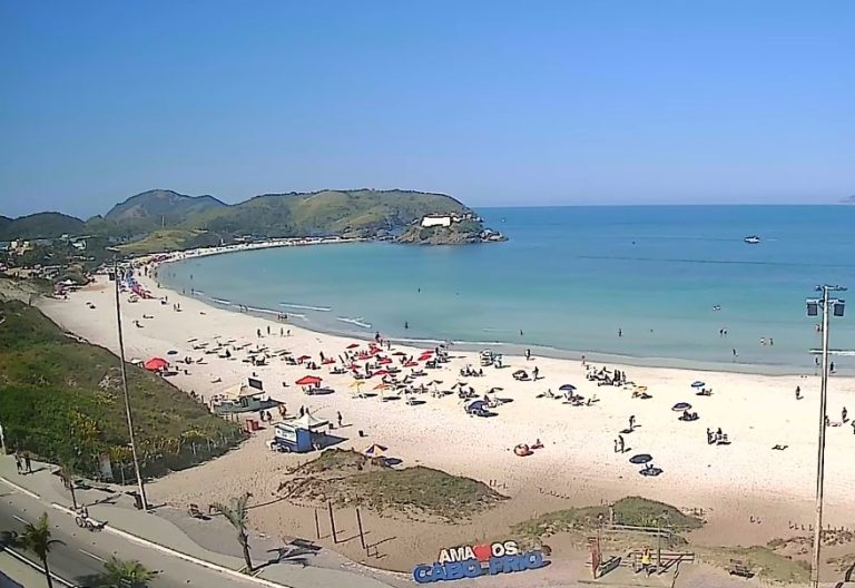 Sol e calor marcam o fim de semana em Cabo Frio