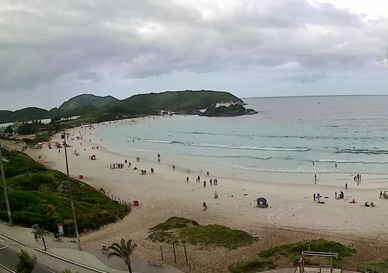 Tempo instável e temperaturas mais amenas marcam a segunda-feira (12) em Cabo Frio