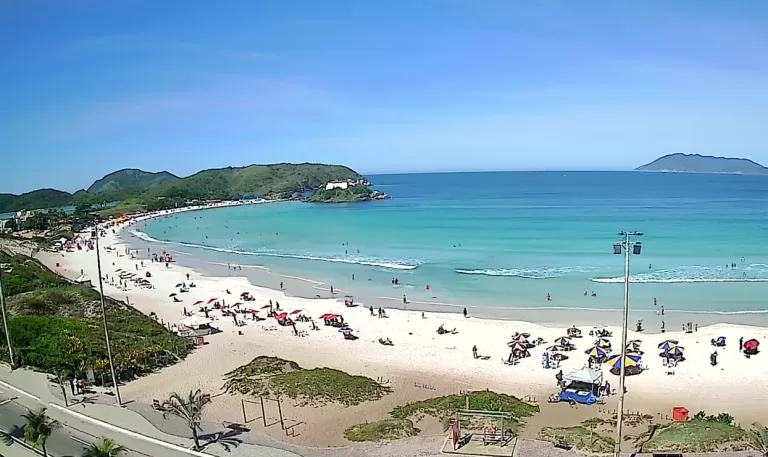 Fim de semana começa com tempo estável e céu limpo em Cabo Frio
