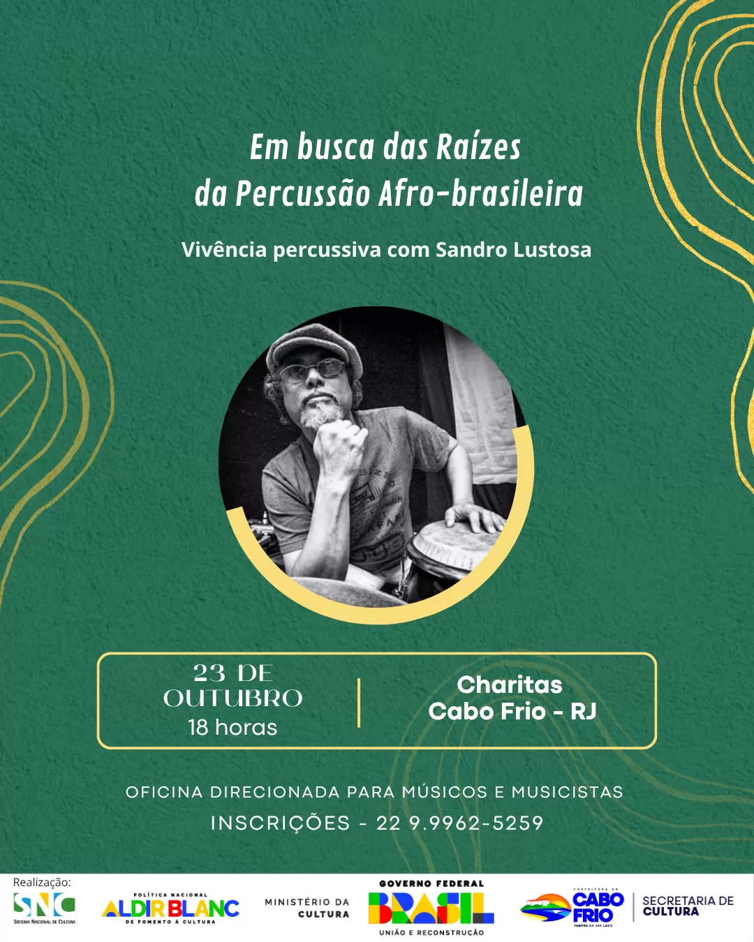 arte gráfica vivência sandro lustosa em cabo frio.