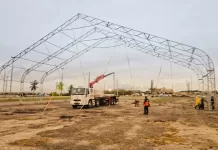 Cabo Frio dá início à montagem da Feira + Forte whatsapp image 2025 11 06 at 16.31.45