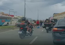 Idoso de 82 anos é atropelado perto de passarela na RJ-140, em São Pedro da Aldeia 1000083016