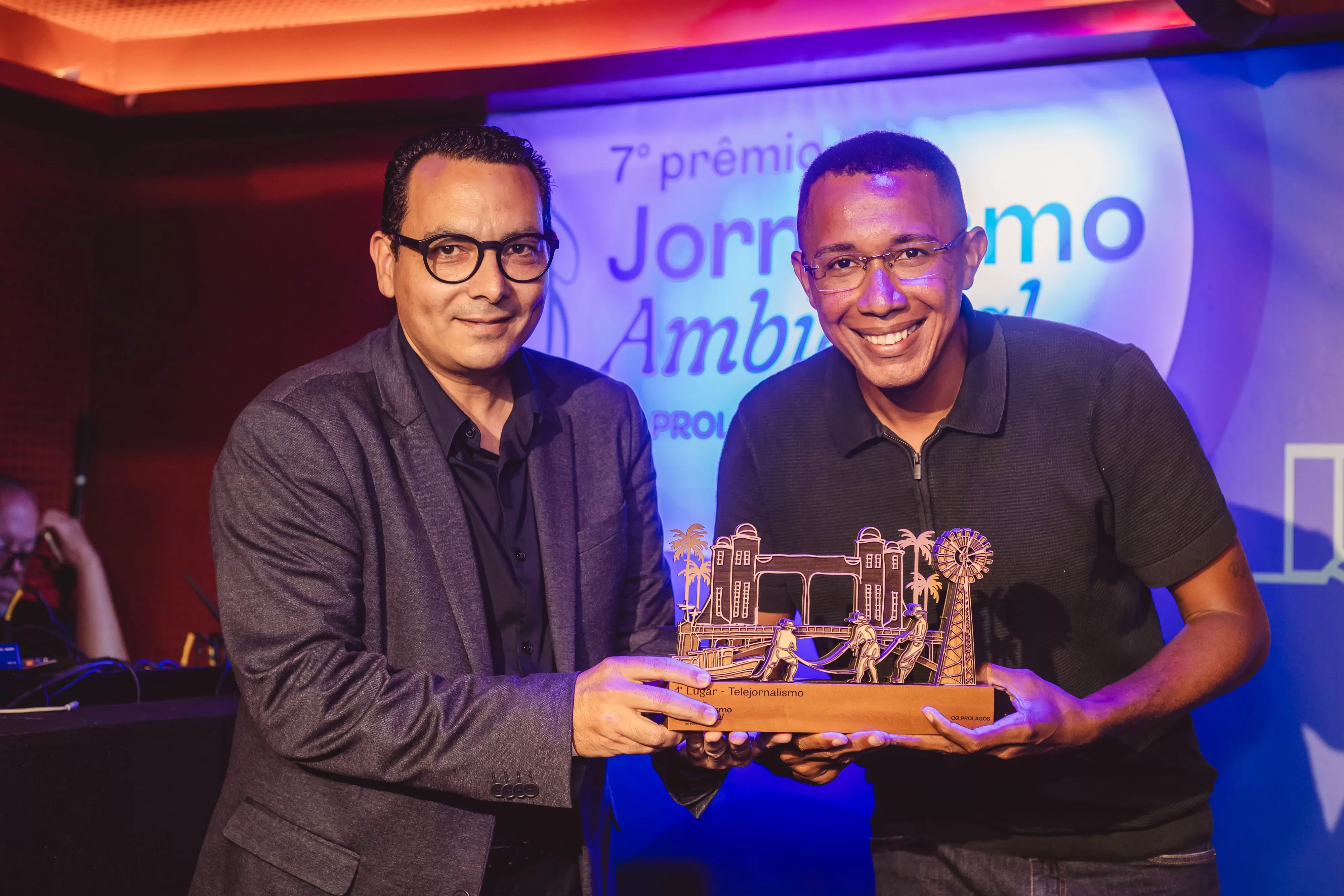 7º prêmio prolagos de jornalismo ambiental telejornalismo 1º radá calisto