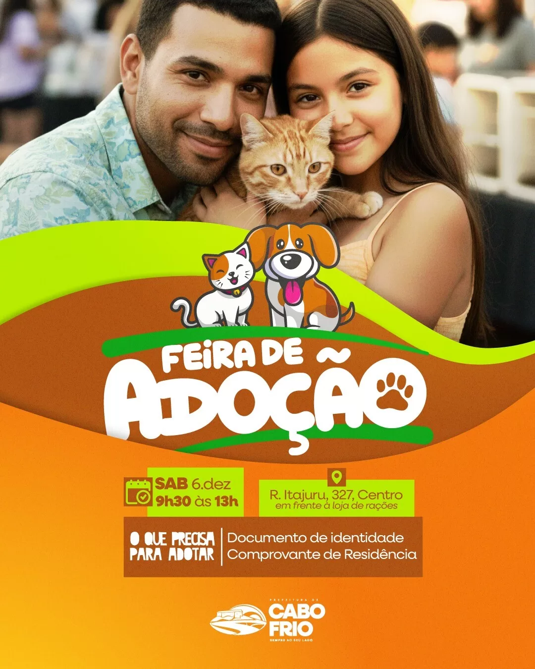 feira de adocao animal acontece neste sabado 06 em cabo frio