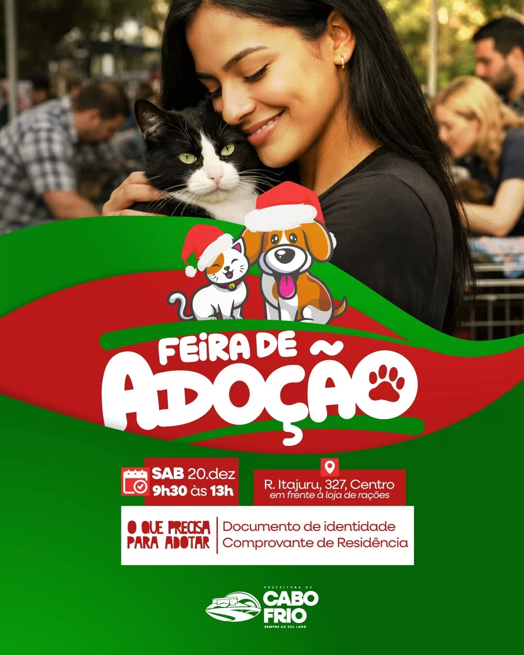 feira de adocao animal