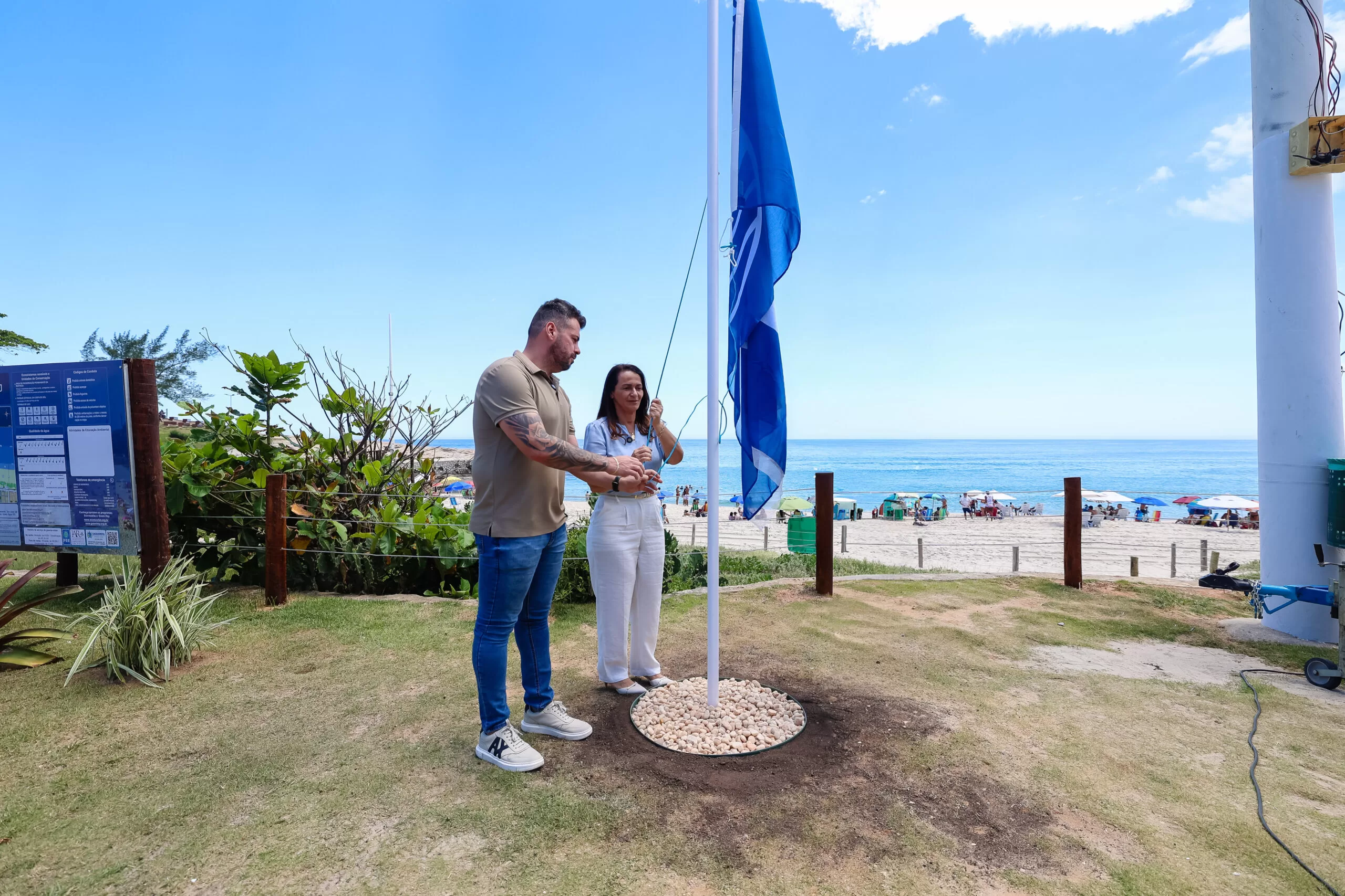 lucimar vidal bandeira azul