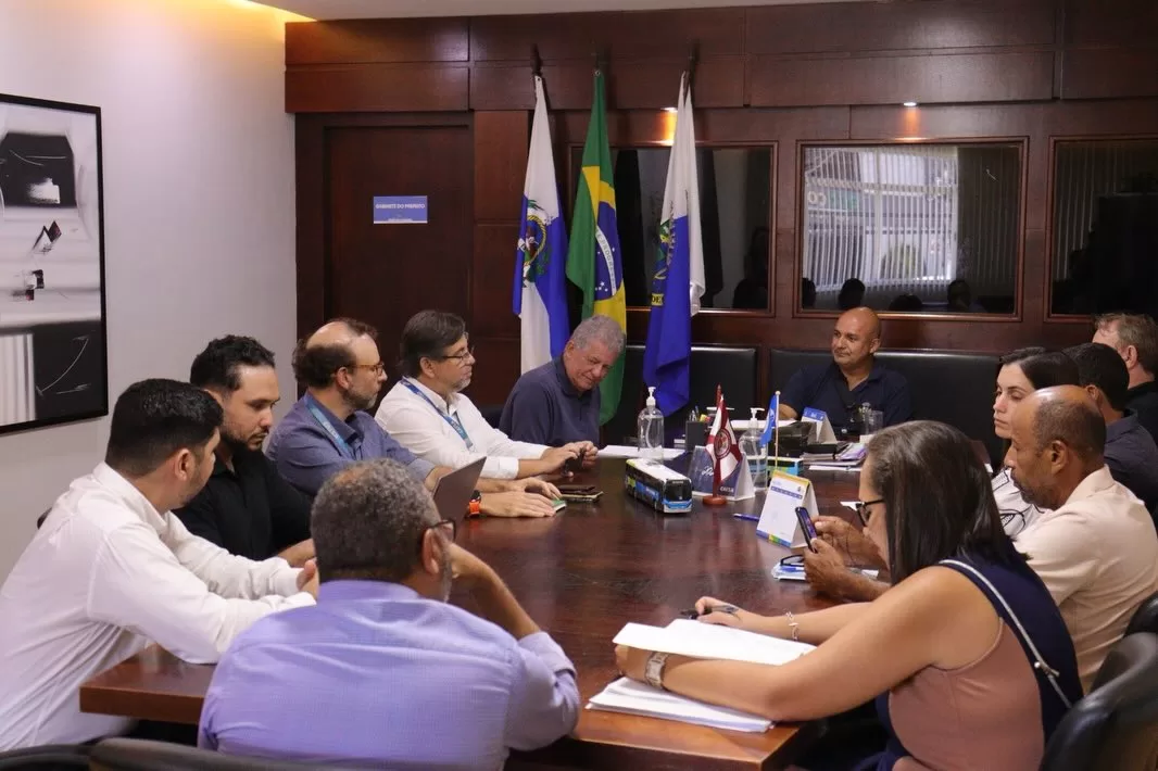 começamos a segunda feira com um encontro importante com a caixa econômica federal para avançar