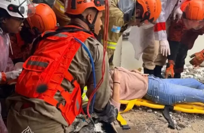 mulher resgataada cabo frio