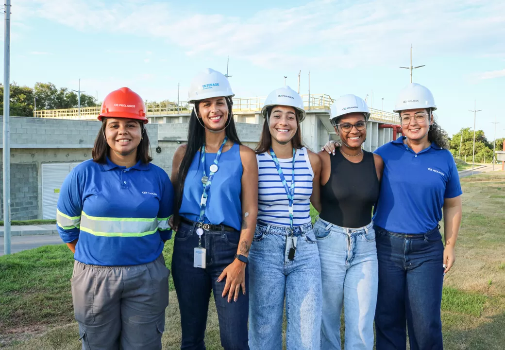 mulheres se destacam nas operações da prolagos, como celeste e sua equipe