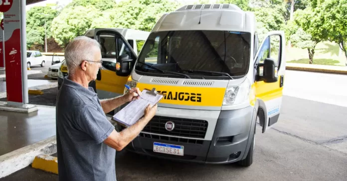 fiscalização de transporte escolar foto rodolfo gaion 1