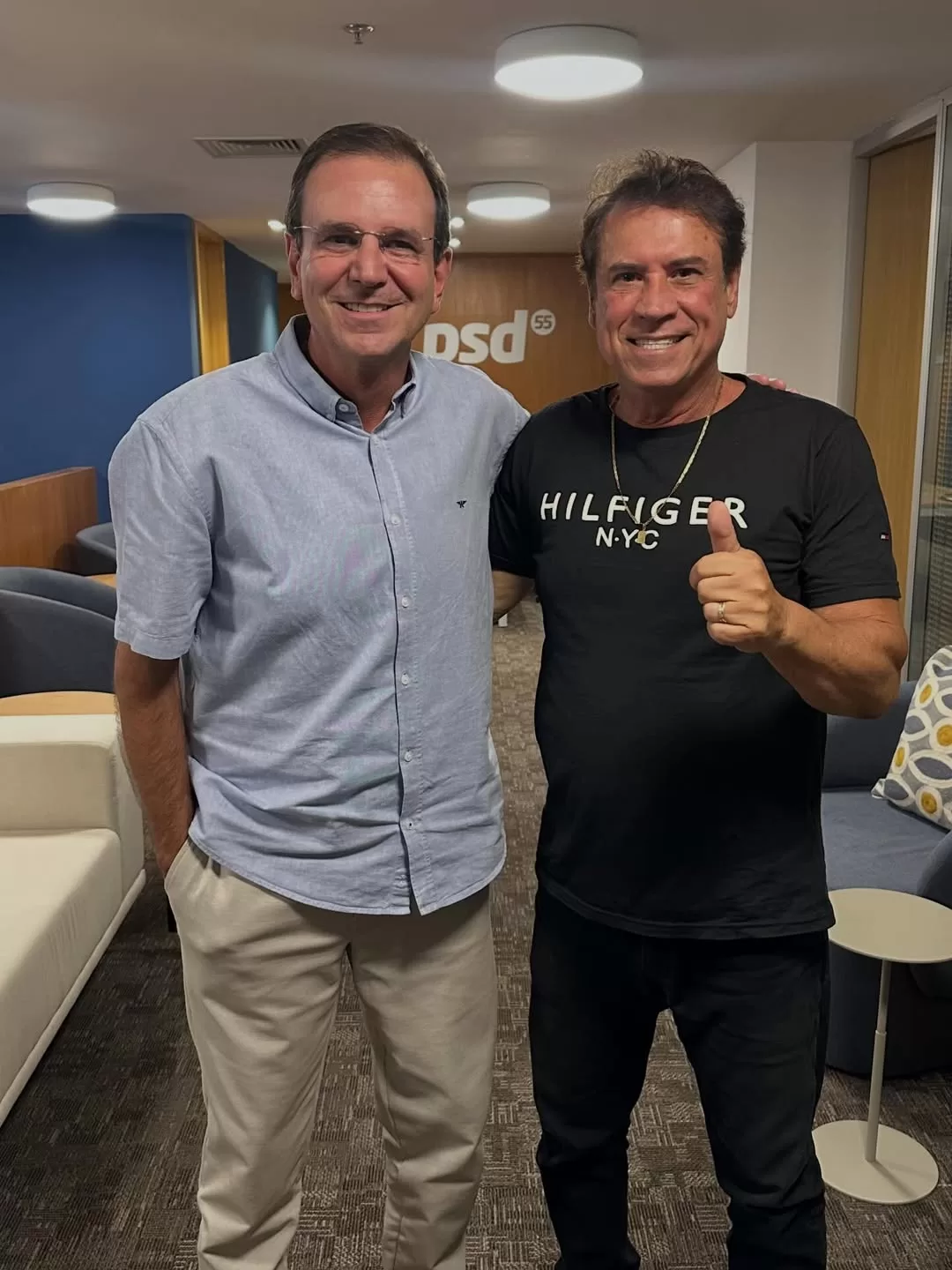 hoje estive com meu amigo @eduardopaes discutindo caminhos reais para o futuro do nosso estado.