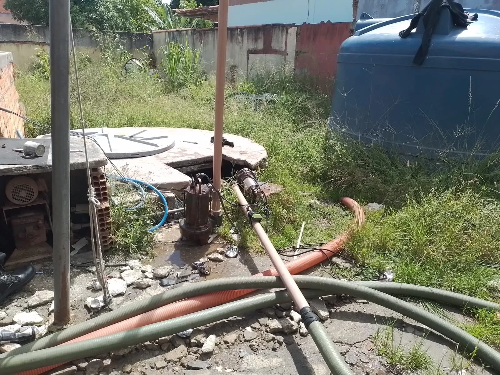 prolagos e forças de segurança desarticulam central clandestina de abastecimento (1)