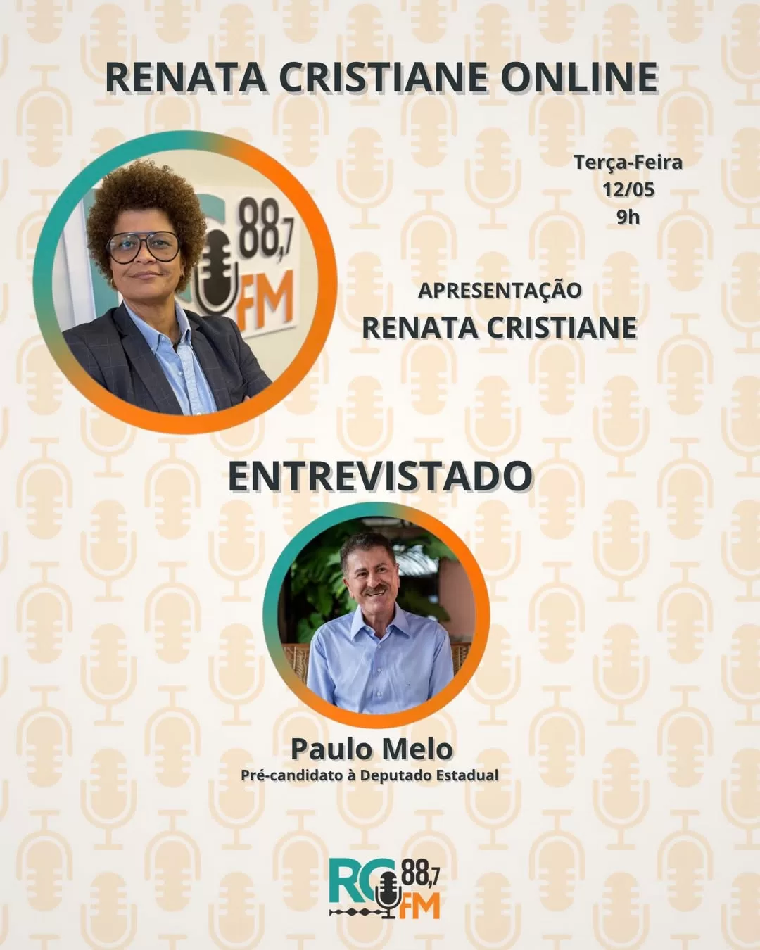 🚨 É nesta terÇa!entrevista imperdível no renata cristiane online, trazendo conhecimento e infor