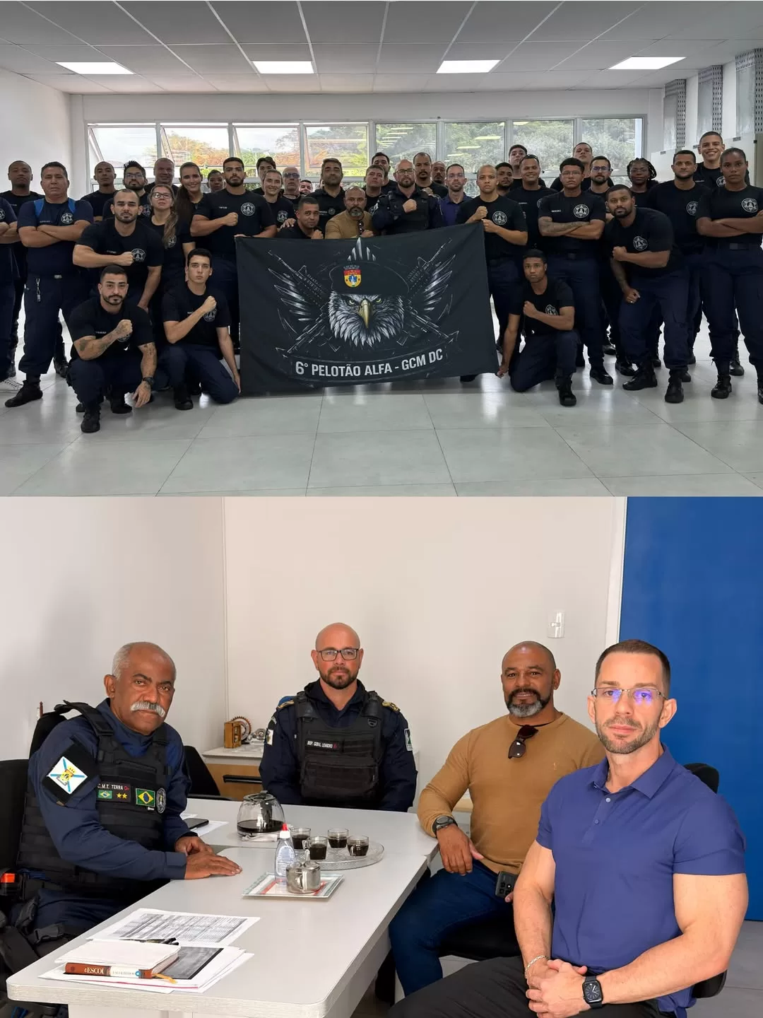 🚨 visita institucional a duque de caxias 🚨📍 estive na cidade conhecendo o trabalho da secreta