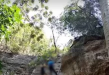 Mulher morre após queda durante prática de rapel na Gruta do Spar, em Maricá screenshot 1