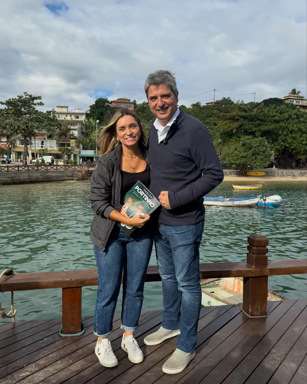 tive a alegria de participar de um almoço muito especial com o senador carlos portinho, represen