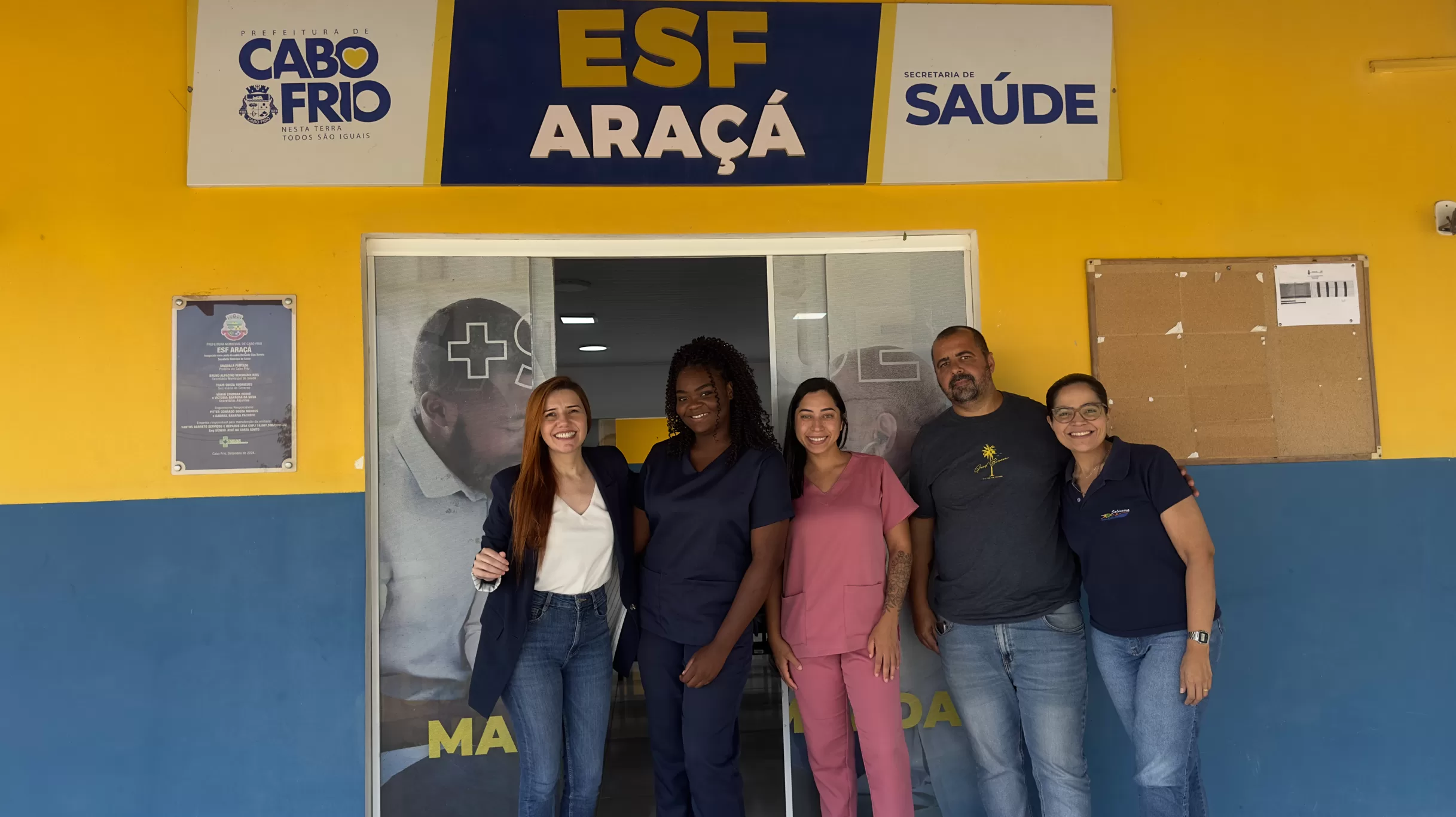 entrega das doações