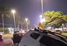 Dois carros colidem nas proximidades de supermercado em Unamar, Cabo Frio img 20260809 wa0071