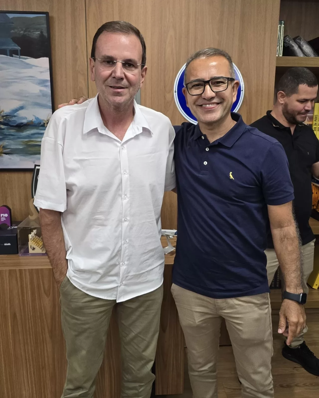 vantoil e eduardo paes