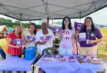 Agosto Lilás leva orientação sobre violência contra a mulher à Feira Municipal de São Pedro da Aldeia whatsapp image 2026 08 07 at 12.50.57 (1)