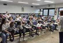 Estudantes conhecem rotina da Salineira em visita educativa em Cabo Frio escola sagradinho do jacaré (3)