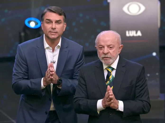 flavio bolsonaro pl e lula pt no primeiro debate presidencial das eleicoes 2026 na band 1792369483392 v2 4x3